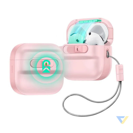 ESR Pulse protective case for AirPods 4 headphones (pink) Accessories