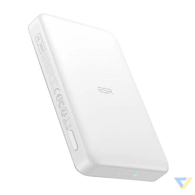 ESR Qi2 MagSlim 10000 mAh magnetic powerbank (white) Powerbanks