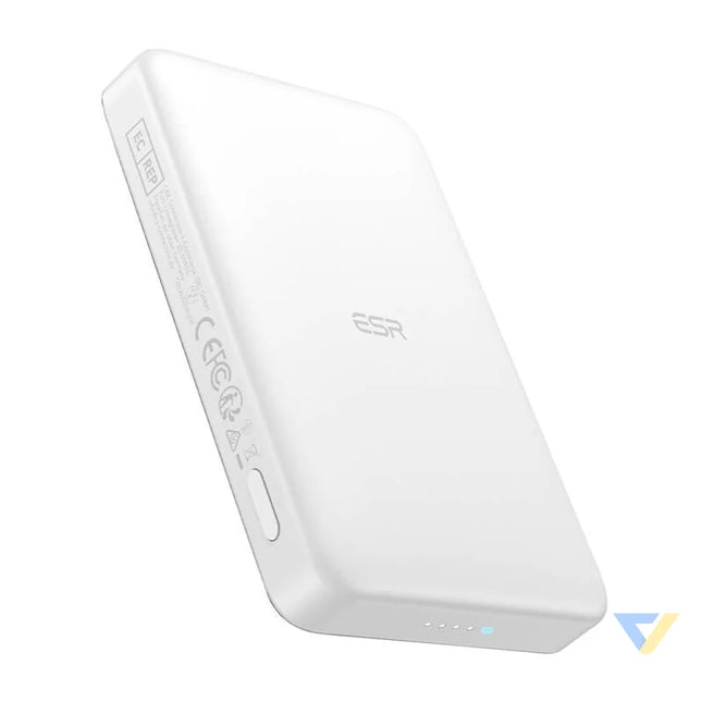 ESR Qi2 MagSlim 10000 mAh magnetic powerbank (white) Powerbanks