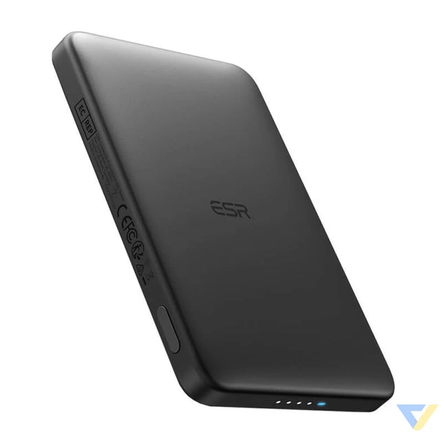 ESR Qi2 MagSlim 5000 mAh magnetic powerbank (black) Powerbanks