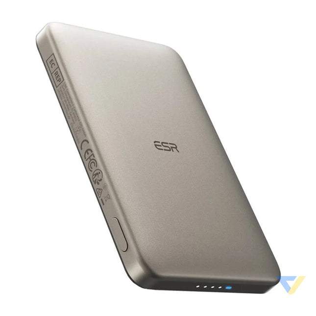 ESR Qi2 MagSlim 5000 mAh magnetic powerbank (sand) Powerbanks