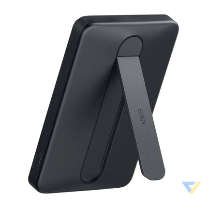 ESR Qi2 MagSlim 5000 mAh magnetic powerbank with stand (black) Powerbanks