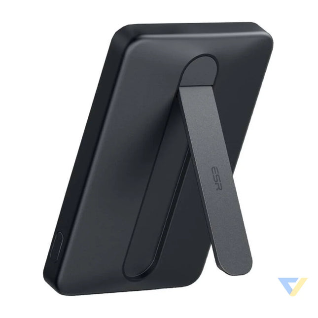 ESR Qi2 MagSlim 5000 mAh magnetic powerbank with stand (black) Powerbanks