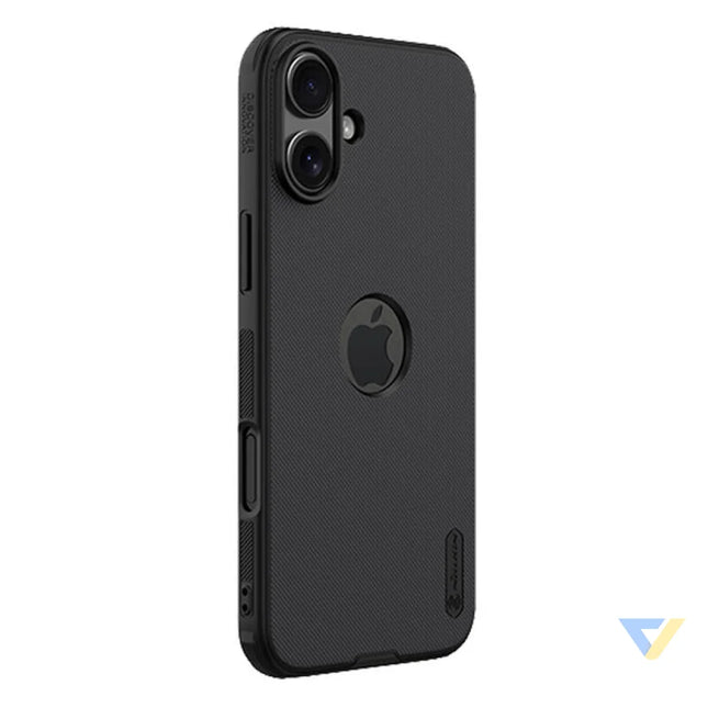 Etui do iPhone 16 Plus Nillkin Super Frosted Pro (czarne) Protective cases for smartphones