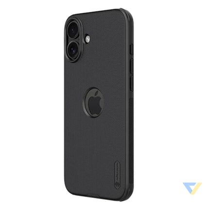 Etui do iPhone 16 Plus Nillkin Super Frosted Pro (czarne) Protective cases for smartphones
