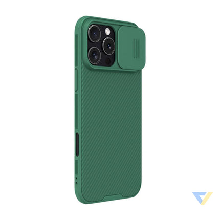 Etui Nillkin CamShield Pro iPhone 16 Pro Max (zielony) Protective cases for smartphones