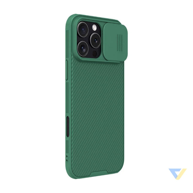 Etui Nillkin CamShield Pro iPhone 16 Pro Max (zielony) Protective cases for smartphones