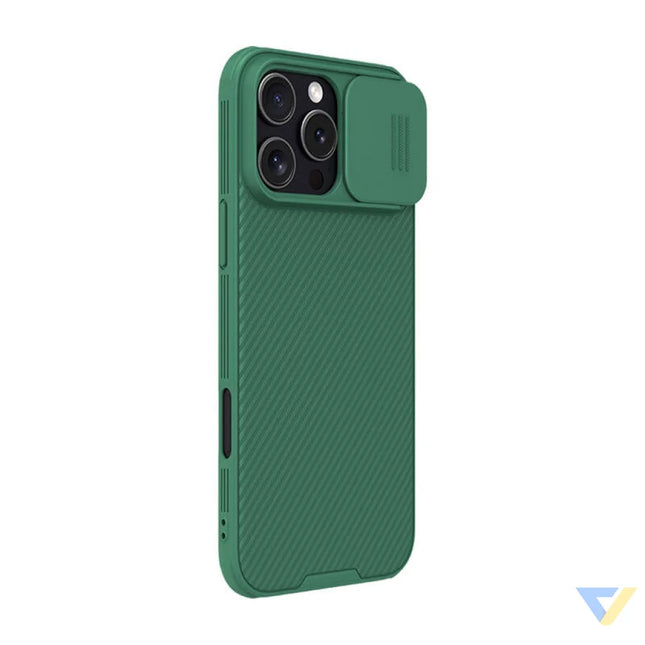 Etui Nillkin CamShield Pro iPhone 16 Pro Max (zielony) Protective cases for smartphones