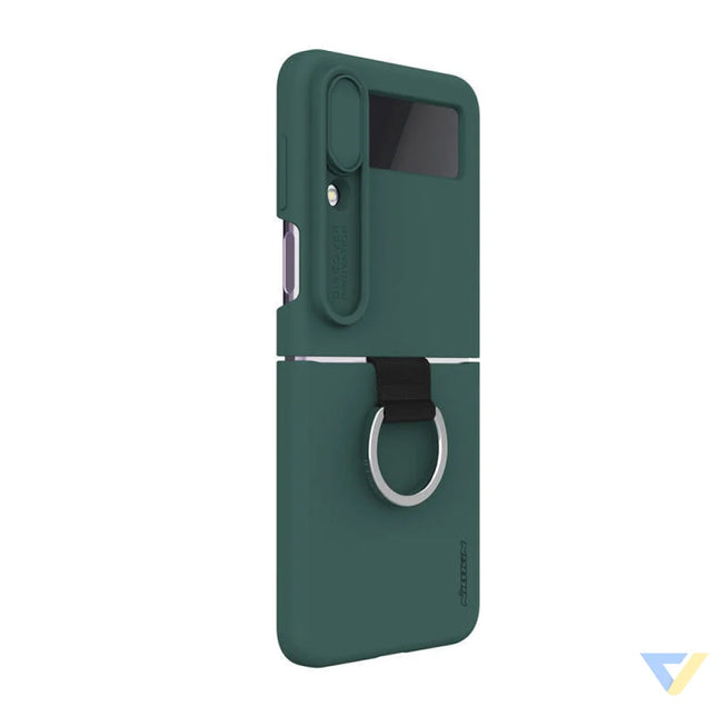 Etui Nillkin CamShield Silky Samsung Galaxy Z Flip 4 5G (zielony) Protective cases for smartphones