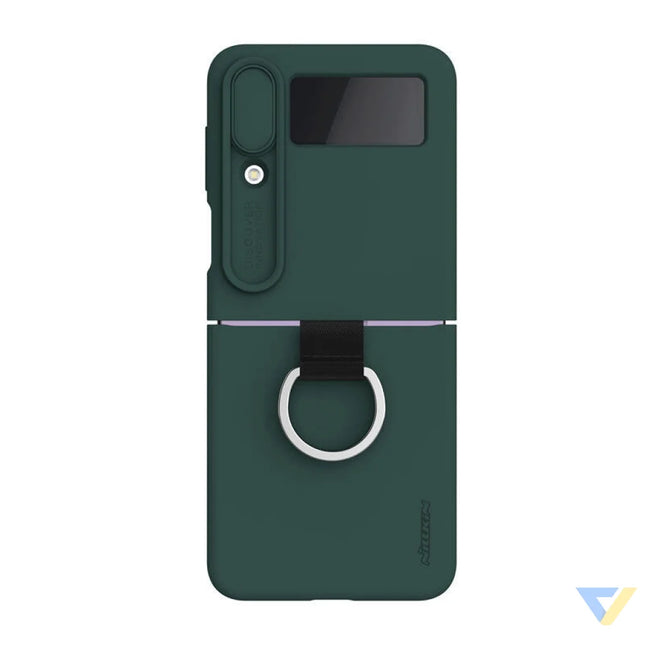 Etui Nillkin CamShield Silky Samsung Galaxy Z Flip 4 5G (zielony) Protective cases for smartphones