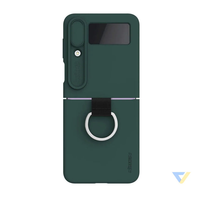 Etui Nillkin CamShield Silky Samsung Galaxy Z Flip 4 5G (zielony) Protective cases for smartphones