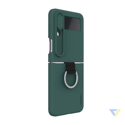 Etui Nillkin CamShield Silky Samsung Galaxy Z Flip 4 5G (zielony) Protective cases for smartphones
