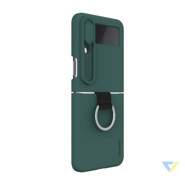 Etui Nillkin CamShield Silky Samsung Galaxy Z Flip 4 5G (zielony) Protective cases for smartphones