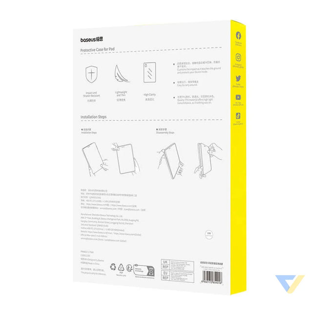 Etui ochronne Baseus Simple Pad (2017/2018) 9.7’’ (przeźroczyste) Protective cases for tablets