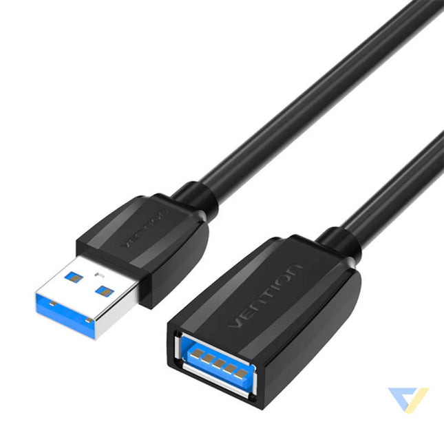 Extension Cable USB 3.0 male to USB female Vention VAS A45 B300 3m (Black) USB cables