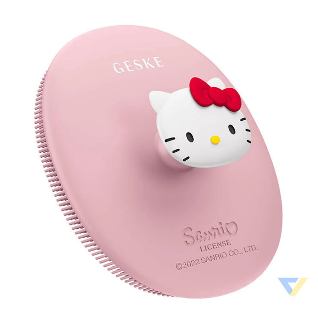 Facial Cleaning Brush 3in1 with handle Geske with APP (Hello Kitty pink) Face cleansing brushes