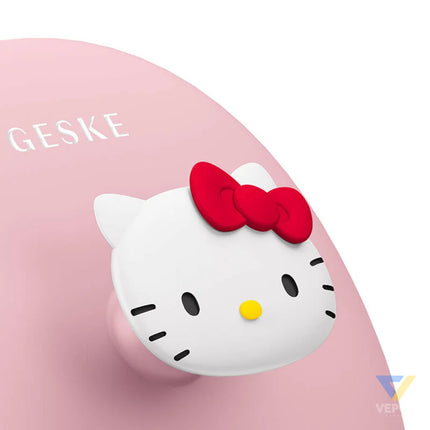 Facial Cleaning Brush 3in1 with handle Geske with APP (Hello Kitty pink) Face cleansing brushes