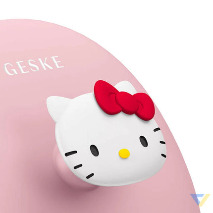 Facial Cleaning Brush 3in1 with handle Geske with APP (Hello Kitty pink) Face cleansing brushes