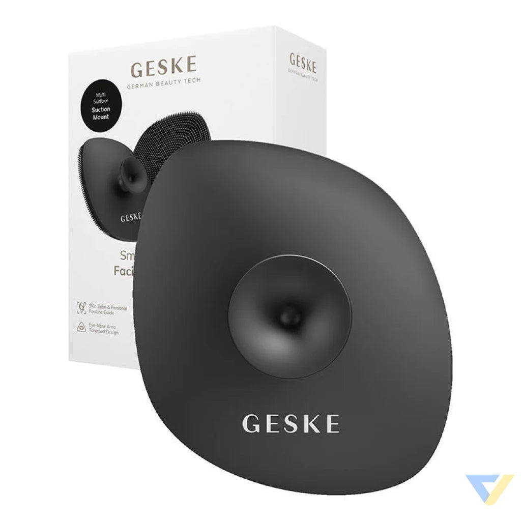 Facial Cleaning Brush 4in1 with Handle Geske with APP (gray) Face cleansing brushes