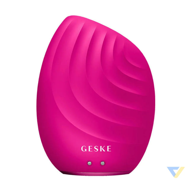 Facial Cleaning Sonic Brush 4in1 Geske With APP (magenta) Face cleansing brushes