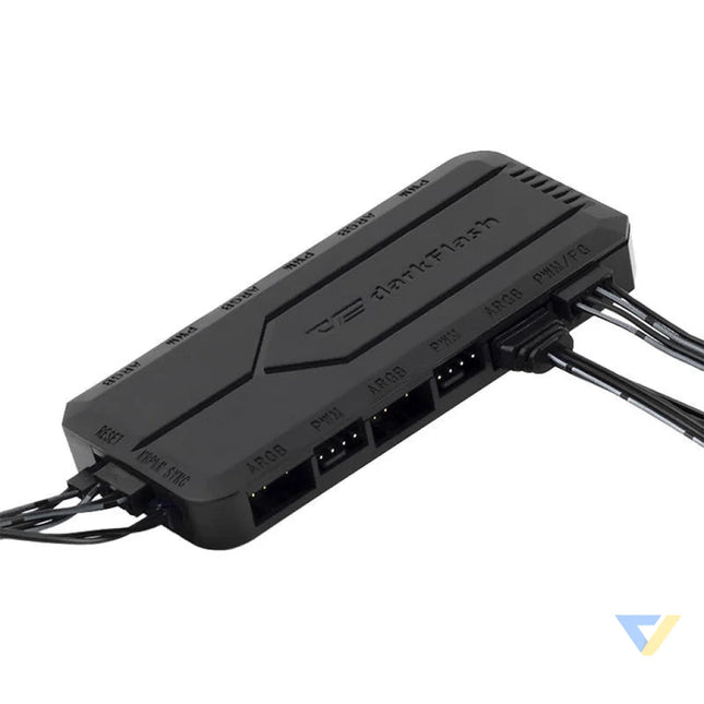 Fan control box for computer Darkflash RC2 RGB PWM + remote controller (black) Other