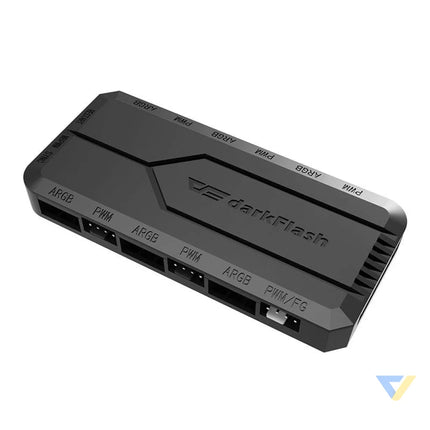 Fan control box for computer Darkflash RC2 RGB PWM + remote controller (black) Other