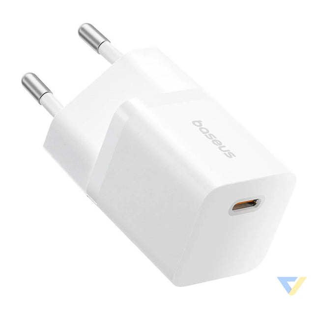 Fast Charger Baseus GaN5 mini 1C 25W (white) mains chargers