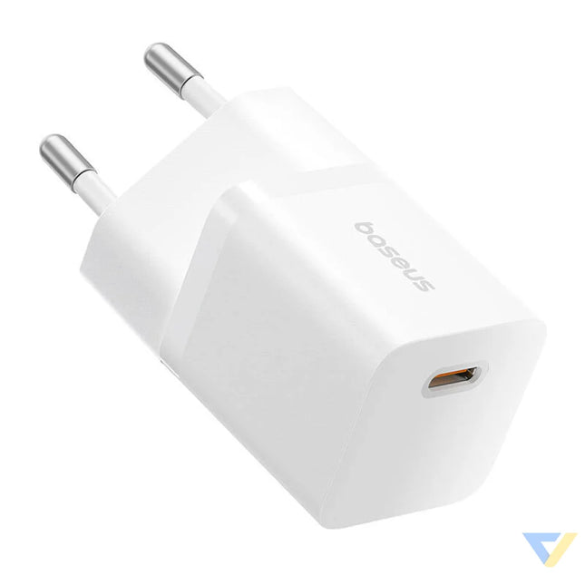 Fast Charger Baseus GaN5 mini 1C 25W (white) mains chargers