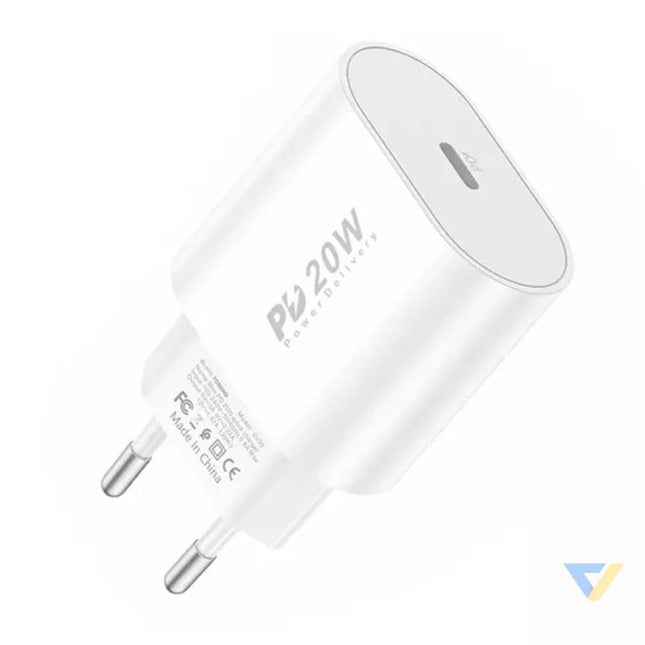 Fast charger Foneng 1x USB PD 3.0 EU39 20W mains chargers