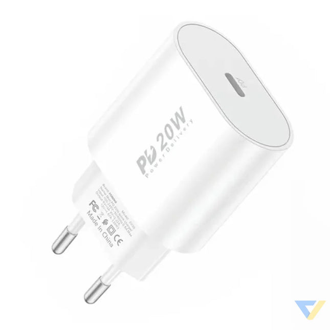 Fast charger Foneng 1x USB PD 3.0 EU39 20W mains chargers