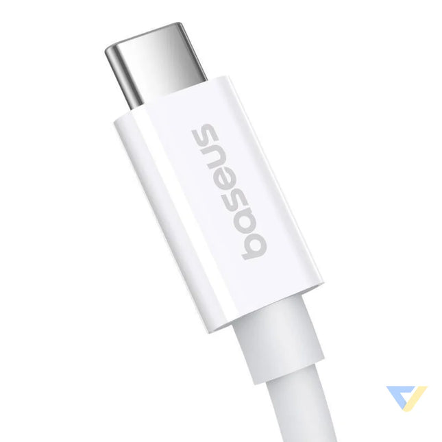 fast Charging Cable Baseus Superior 2 USB C to USB C 240W 1,8m (white) USB C to USB C