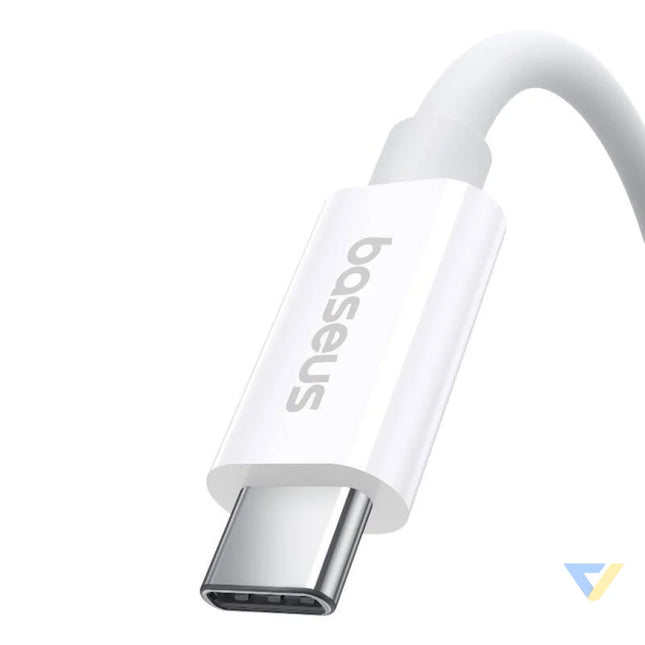 fast Charging Cable Baseus Superior 2 USB C to USB C 240W 1,8m (white) USB C to USB C