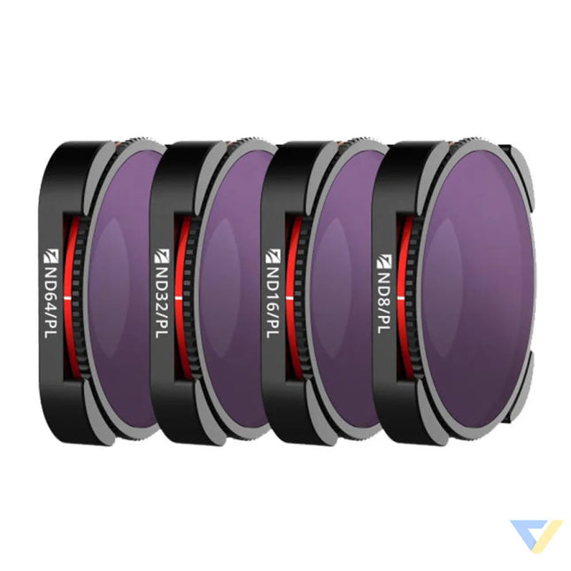 Filter set Freewell 4K Bright Day for GoPro HERO 9/10/11/12 Black (4 Pack) For sports cameras