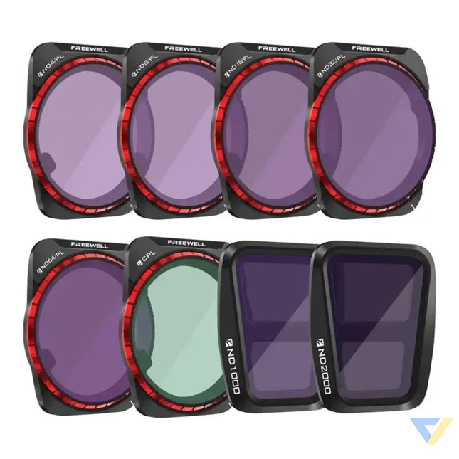 Filters Freewell All Day for DJI Air 3 (8 Pack) Filters for drones