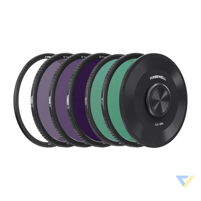 Five filters kit Freewell M2 Series Quick Swap 77mm For SLR cameras