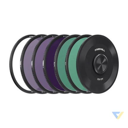 Five filters kit Freewell M2 Series Quick Swap 82mm For SLR cameras
