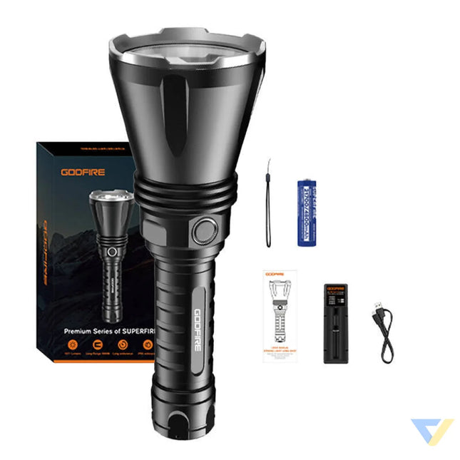 Flashlight Superfire Godfire TF01 – 1371 lumens 1000m 7h runtime Other
