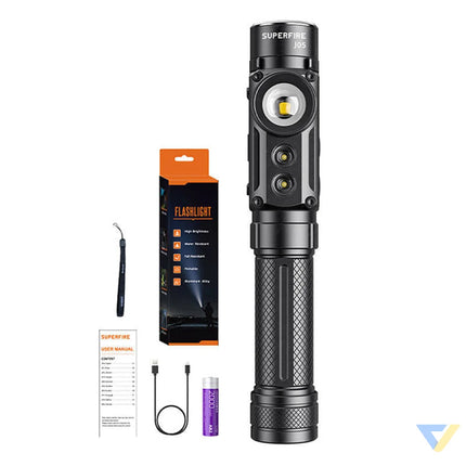 Flashlight Superfire J05 – 380 + 450lm 4 modes Other