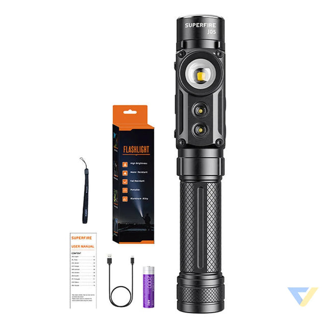 Flashlight Superfire J05 – 380 + 450lm 4 modes Other