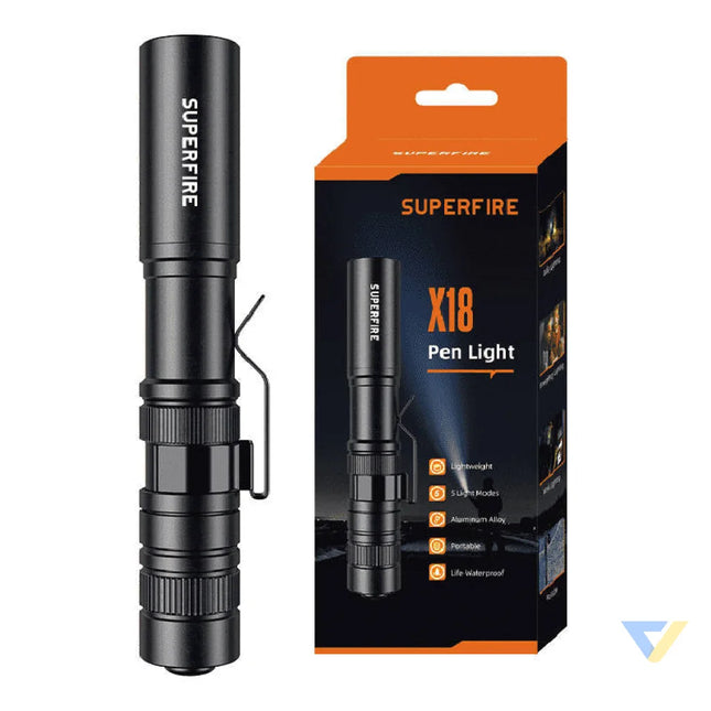 Flashlight Superfire X18 – 55lm 5W 5 modes 38m Other