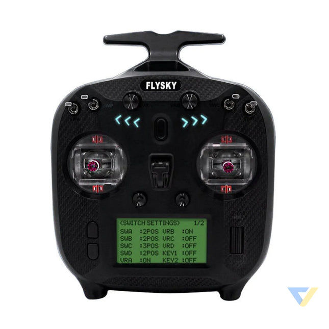Flysky Transmitter FS ST8 + Receiver SR8 Set 8 channels AFHDS 3 Transmitters
