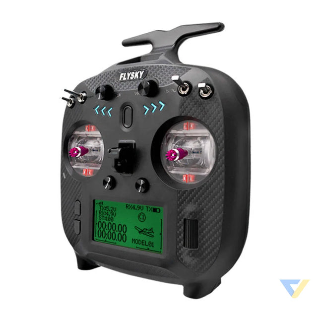 Flysky Transmitter FS ST8 + Receiver SR8 Set 8 channels AFHDS 3 Transmitters
