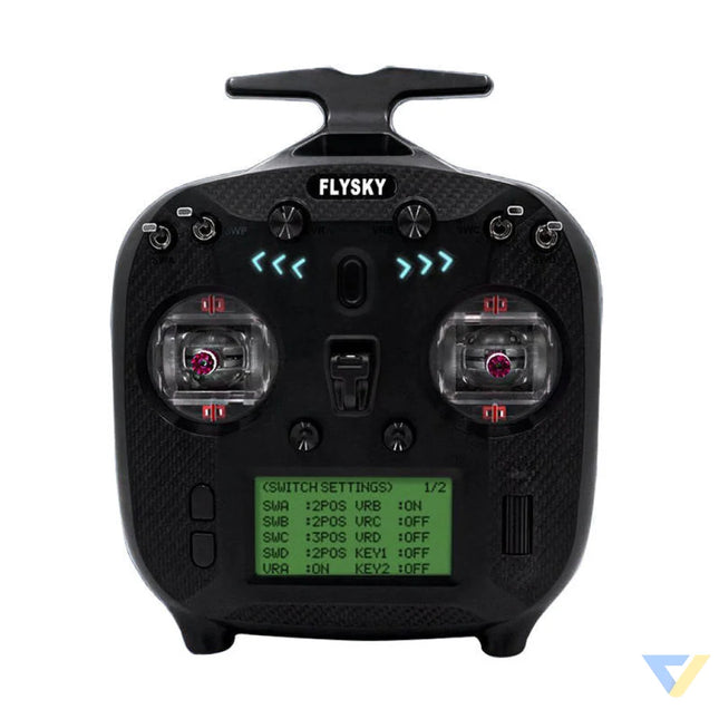 Flysky Transmitter FS ST8 + Receiver SR8 Set 8 channels AFHDS 3 Transmitters