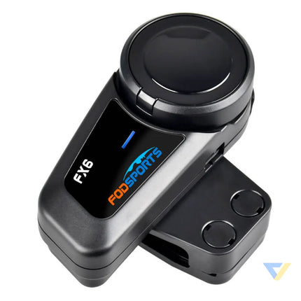 Fodsports FX6 motorcycle intercom two pack (black) Intercoms