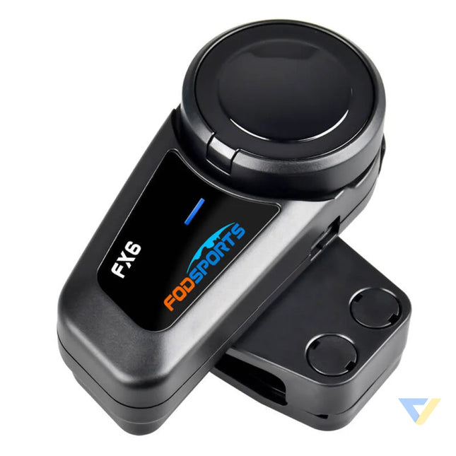 Fodsports FX6 motorcycle intercom two pack (black) Intercoms