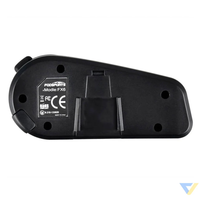 Fodsports FX6 motorcycle intercom two pack (black) Intercoms