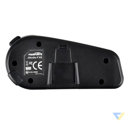 Fodsports FX6 motorcycle intercom two pack (black) Intercoms