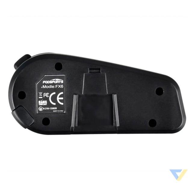 Fodsports FX6 motorcycle intercom two pack (black) Intercoms