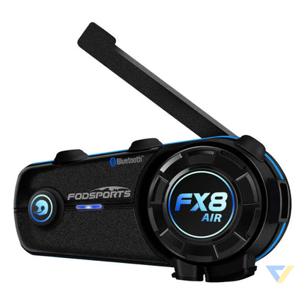 Fodsports FX8 Air motorcycle intercom two pack (black) Intercoms