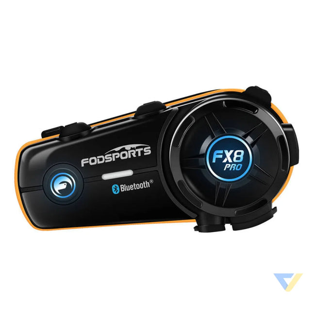 Fodsports FX8 Pro motorcycle intercom (black) Intercoms